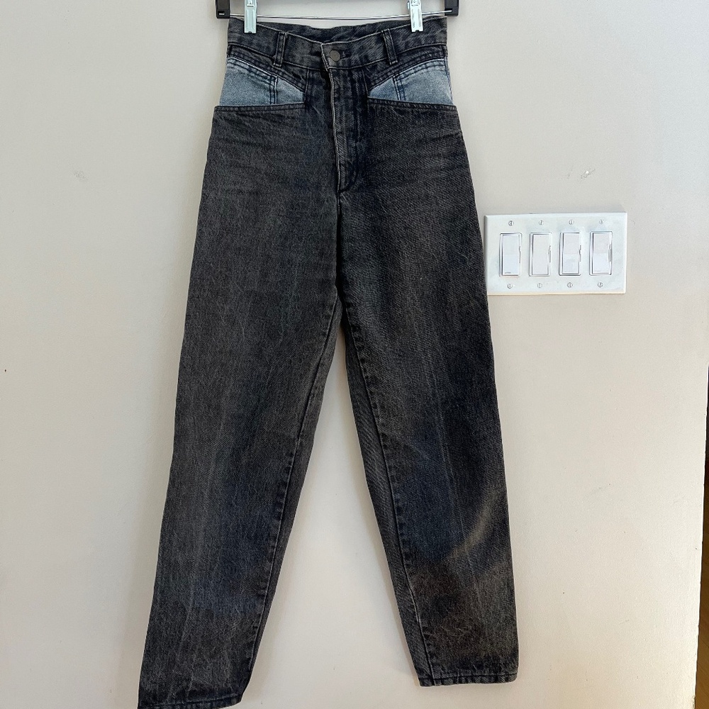 Guess by Marciano Two-Tone High Waisted Jeans